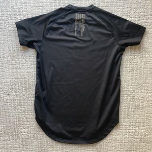 ASRV Silver plus workout shorts sleeve shirt S